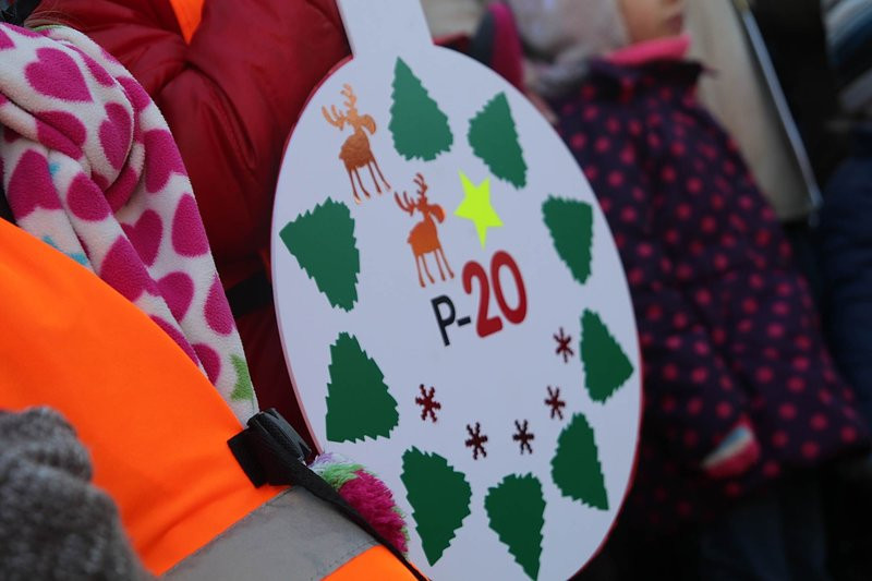 Choinka ubrana, lodowisko otwarte (dużo zdjęć)