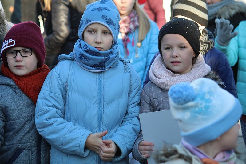 Choinka ubrana, lodowisko otwarte (dużo zdjęć)