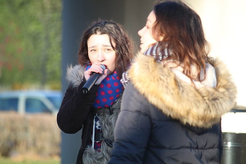 Choinka ubrana, lodowisko otwarte (dużo zdjęć)
