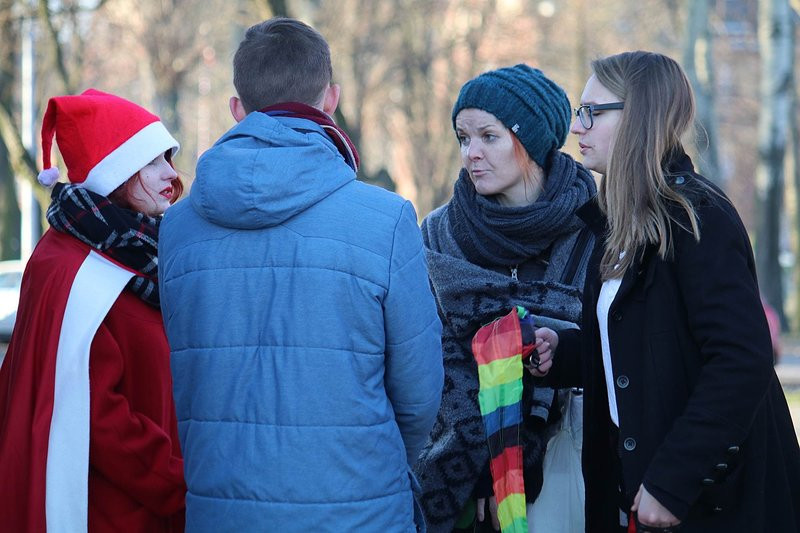 Choinka ubrana, lodowisko otwarte (dużo zdjęć)