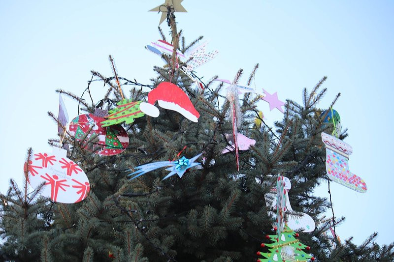 Choinka ubrana, lodowisko otwarte (dużo zdjęć)