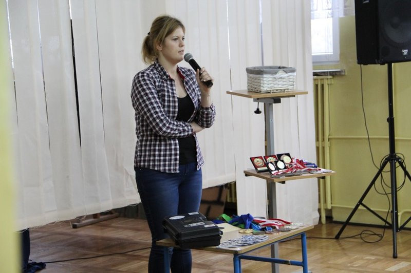 Z absolwentką o strzelectwie (zdjęcia)