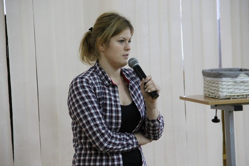 Z absolwentką o strzelectwie (zdjęcia)