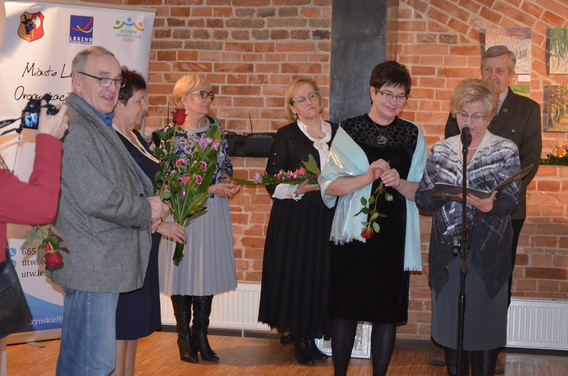 Słuchacze UTW wystawiają w ratuszu (zdjęcia)