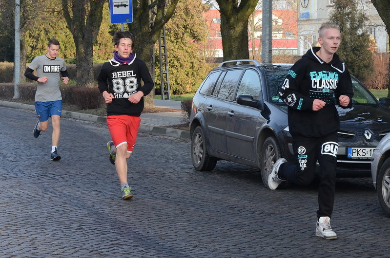 Rewelacyjna grochówka na mecie (zdjęcia)