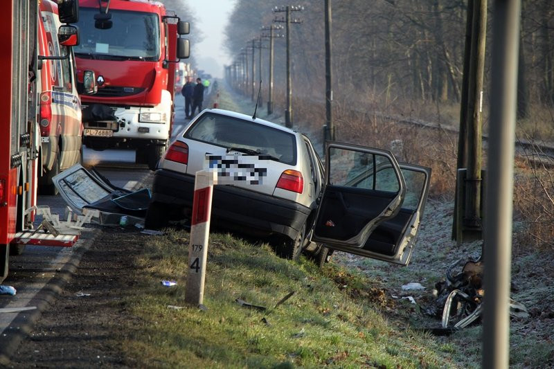 Nie żyje kierowca volkswagena (zdjęcia, dźwięk i wideo)