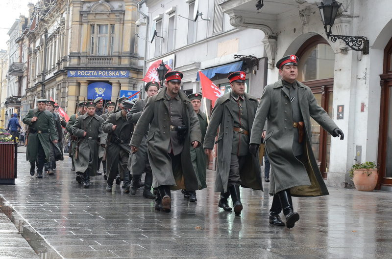 Powstańcy przyjechali pociągiem (zdjęcia)