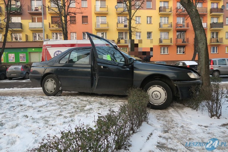 Nie żyje 83-letni kierowca peugeota (zdjęcia)
