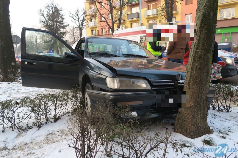 Nie żyje 83-letni kierowca peugeota (zdjęcia)