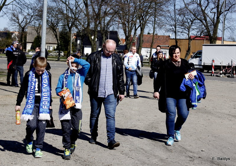 Kibice na sparingu z Grudziądzem (dużo zdjęć)