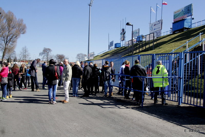 Kibice na sparingu z Grudziądzem (dużo zdjęć)