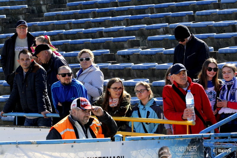 Kibice na sparingu z Grudziądzem (dużo zdjęć)