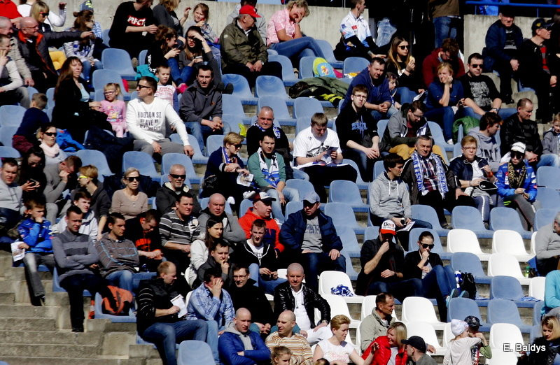 Kibice na sparingu z Grudziądzem (dużo zdjęć)