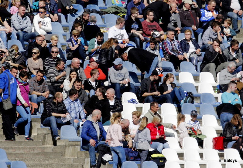 Kibice na sparingu z Grudziądzem (dużo zdjęć)