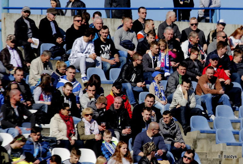 Kibice na sparingu z Grudziądzem (dużo zdjęć)