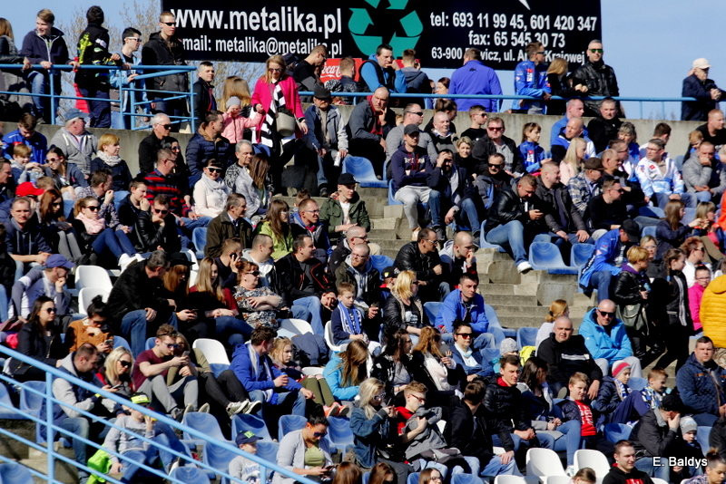 Kibice na sparingu z Grudziądzem (dużo zdjęć)