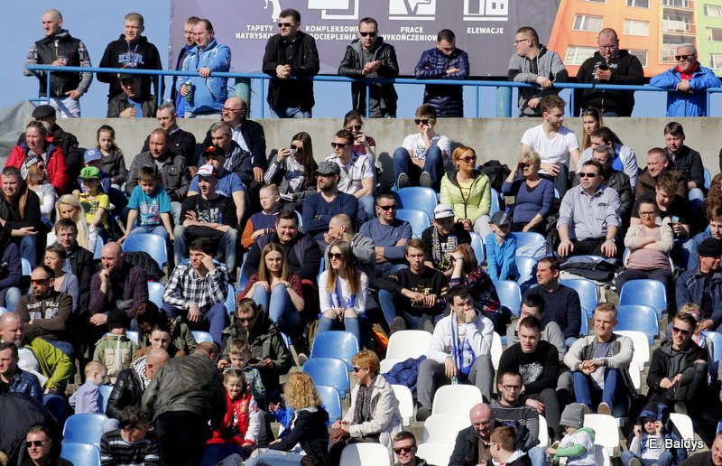 Kibice na sparingu z Grudziądzem (dużo zdjęć)