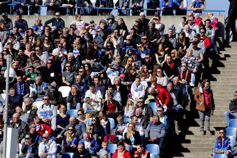 Kibice na sparingu z Grudziądzem (dużo zdjęć)