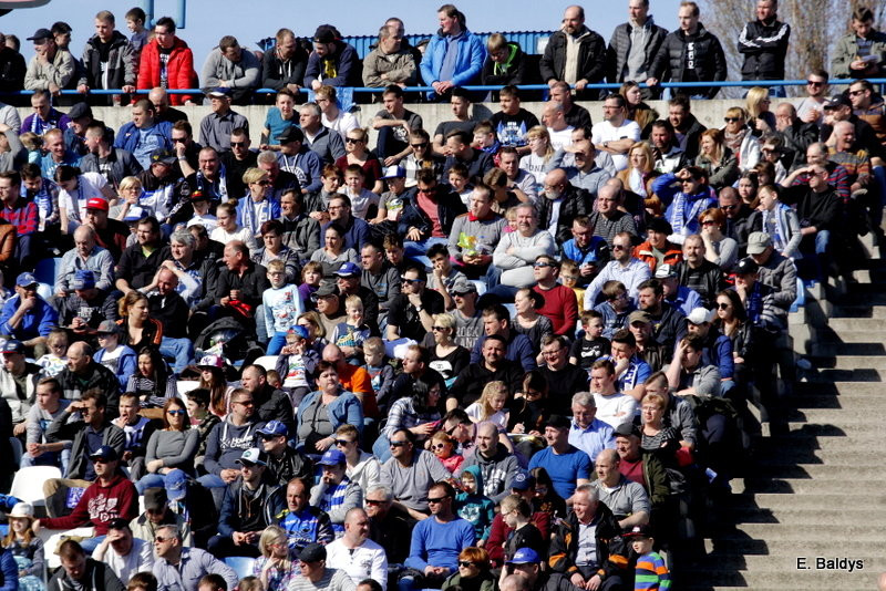 Kibice na sparingu z Grudziądzem (dużo zdjęć)