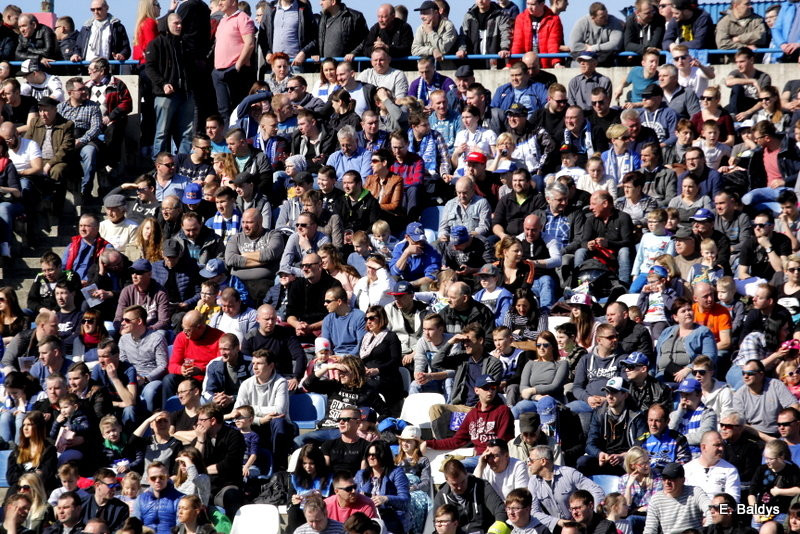 Kibice na sparingu z Grudziądzem (dużo zdjęć)