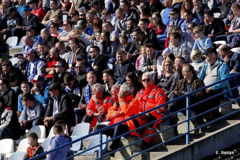 Kibice na sparingu z Grudziądzem (dużo zdjęć)