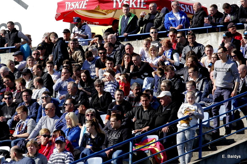 Kibice na sparingu z Grudziądzem (dużo zdjęć)