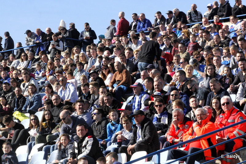 Kibice na sparingu z Grudziądzem (dużo zdjęć)