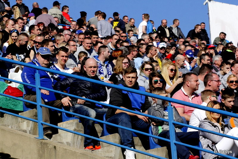 Kibice na sparingu z Grudziądzem (dużo zdjęć)