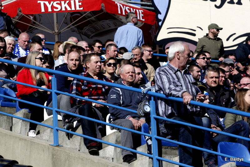 Kibice na sparingu z Grudziądzem (dużo zdjęć)