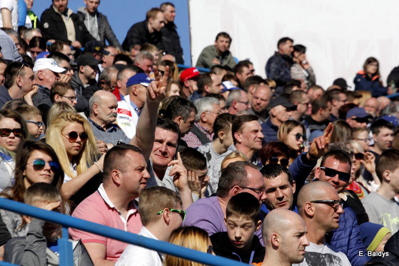 Kibice na sparingu z Grudziądzem (dużo zdjęć)