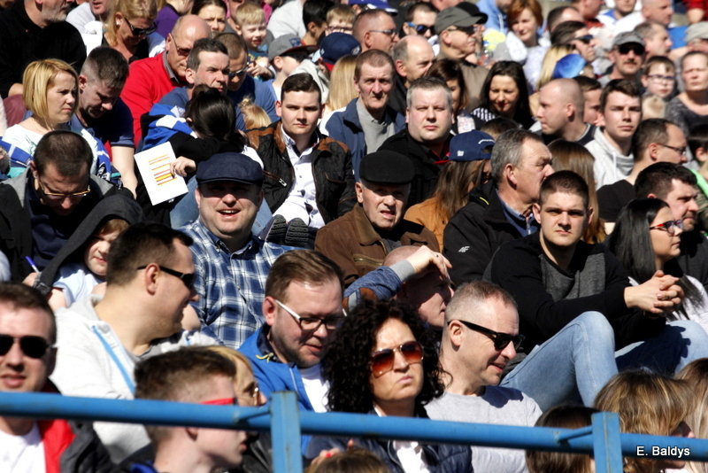 Kibice na sparingu z Grudziądzem (dużo zdjęć)