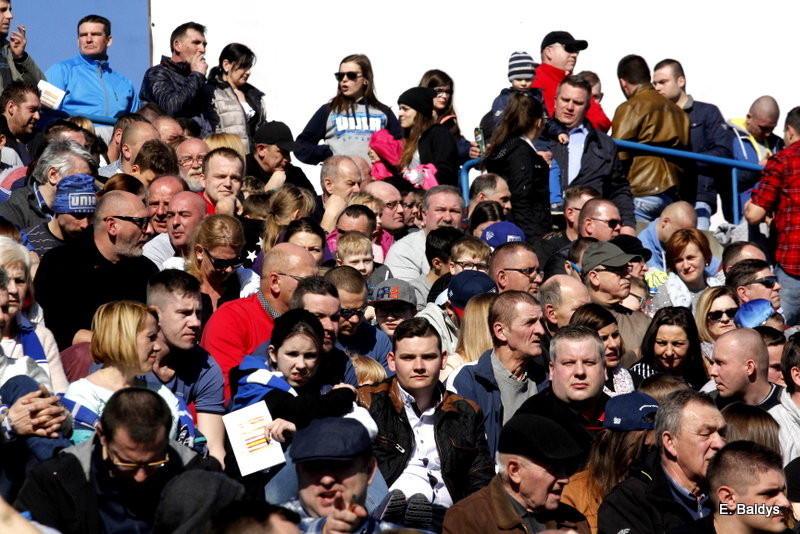 Kibice na sparingu z Grudziądzem (dużo zdjęć)