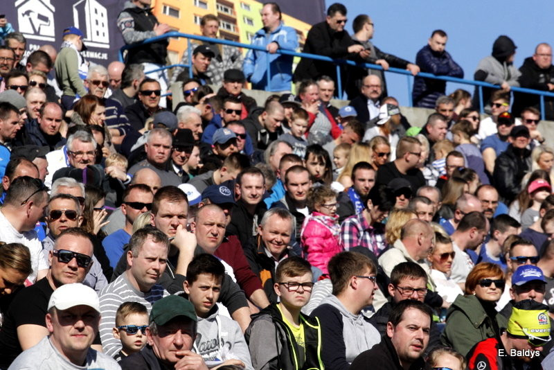 Kibice na sparingu z Grudziądzem (dużo zdjęć)