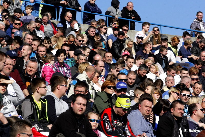 Kibice na sparingu z Grudziądzem (dużo zdjęć)