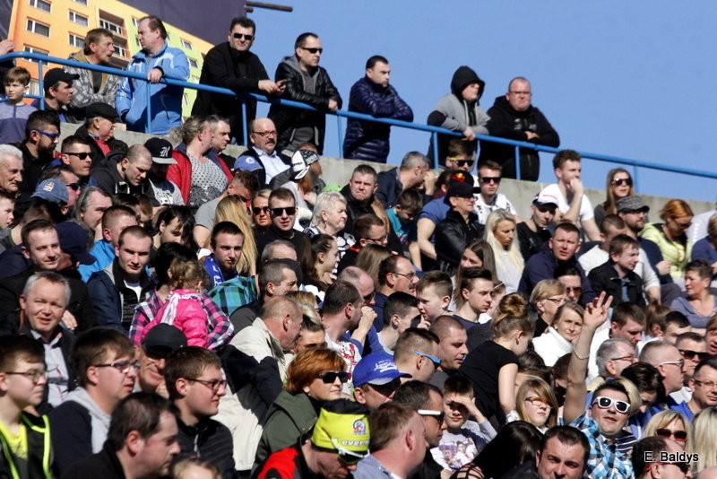 Kibice na sparingu z Grudziądzem (dużo zdjęć)