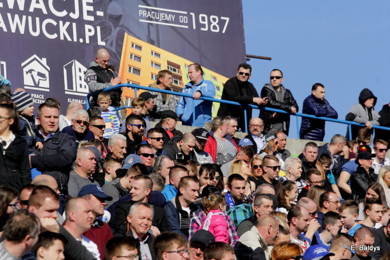 Kibice na sparingu z Grudziądzem (dużo zdjęć)