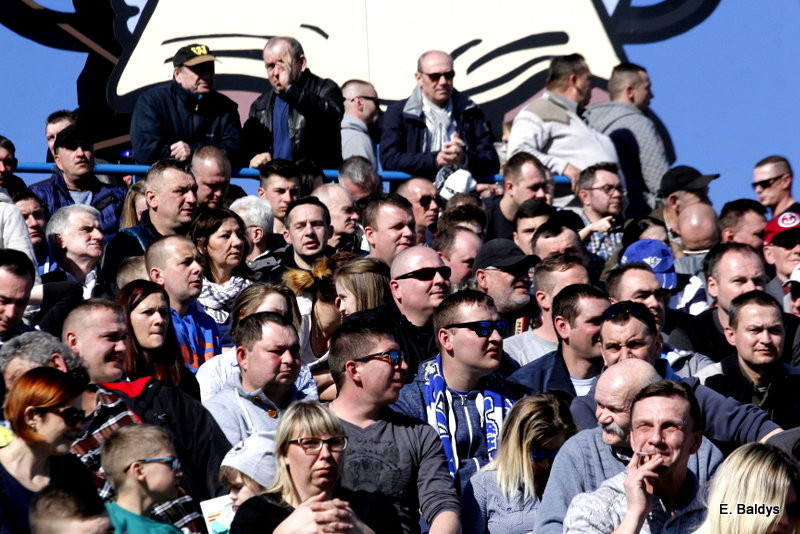 Kibice na sparingu z Grudziądzem (dużo zdjęć)