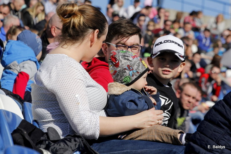 Kibice na sparingu z Grudziądzem (dużo zdjęć)