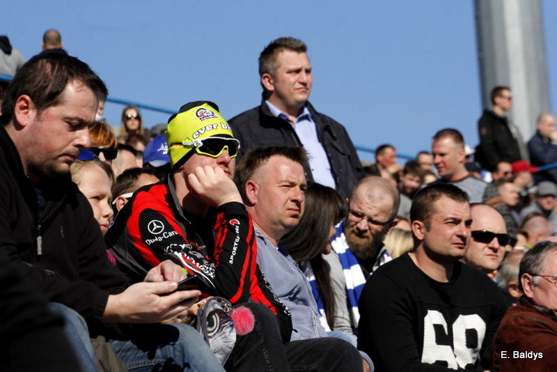 Kibice na sparingu z Grudziądzem (dużo zdjęć)