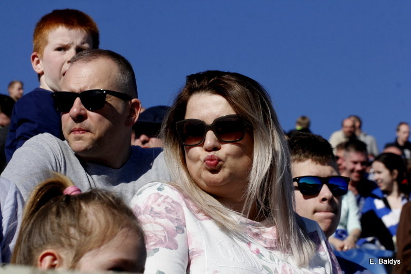 Kibice na sparingu z Grudziądzem (dużo zdjęć)