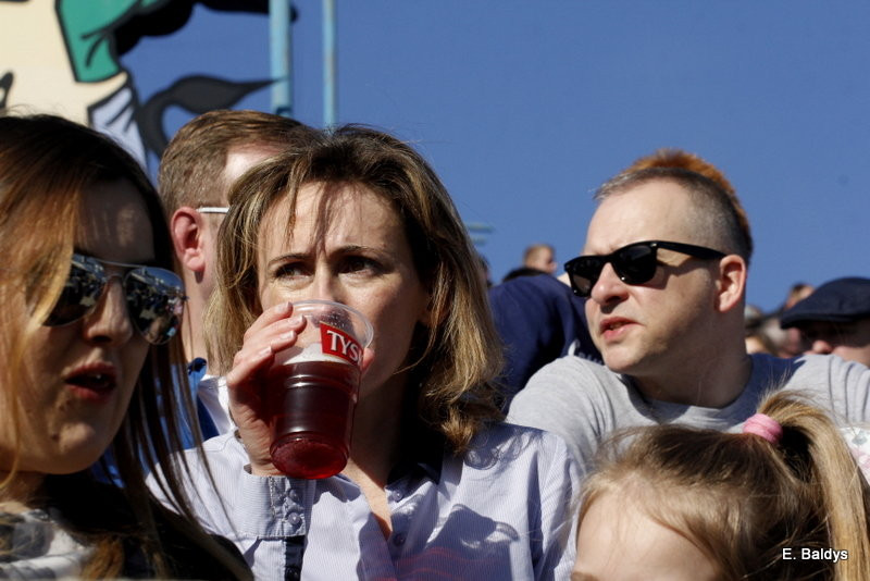 Kibice na sparingu z Grudziądzem (dużo zdjęć)