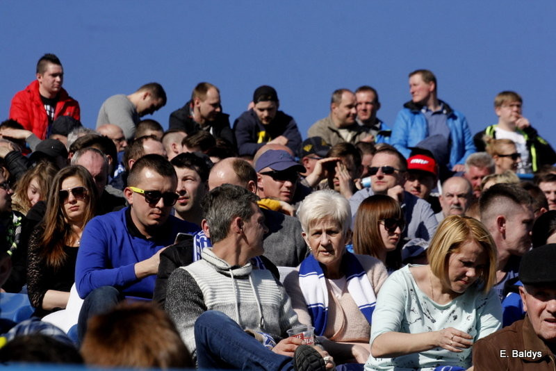 Kibice na sparingu z Grudziądzem (dużo zdjęć)