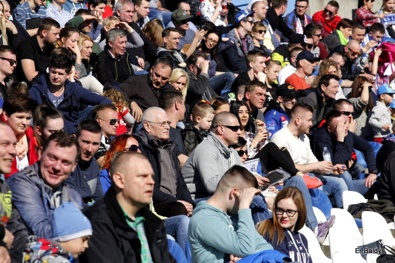 Kibice na sparingu z Grudziądzem (dużo zdjęć)