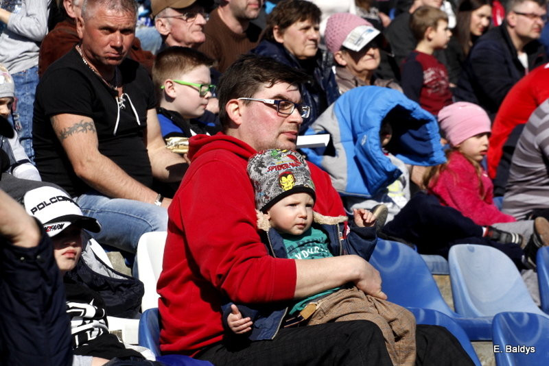 Kibice na sparingu z Grudziądzem (dużo zdjęć)