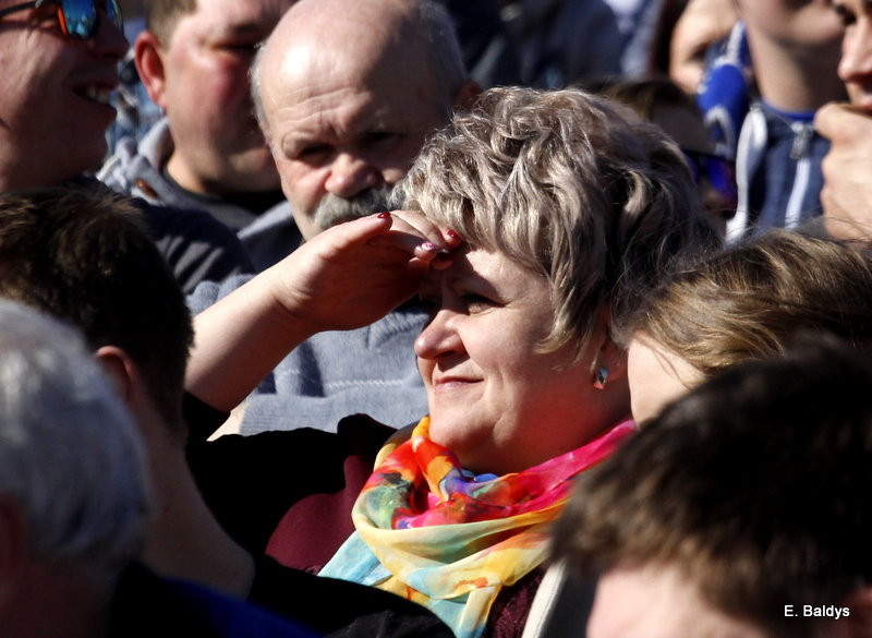 Kibice na sparingu z Grudziądzem (dużo zdjęć)