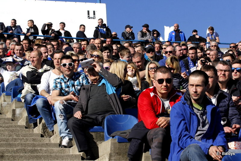 Kibice na sparingu z Grudziądzem (dużo zdjęć)