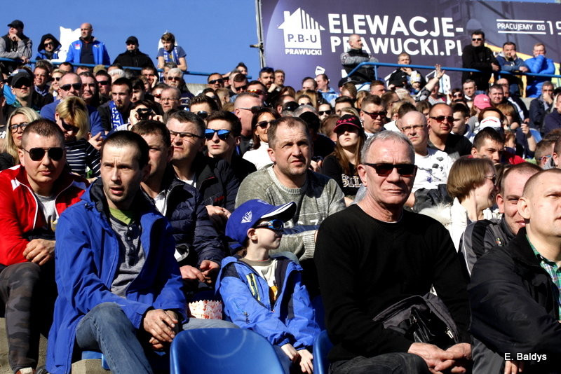 Kibice na sparingu z Grudziądzem (dużo zdjęć)