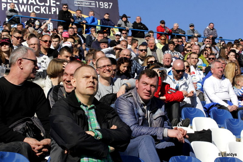 Kibice na sparingu z Grudziądzem (dużo zdjęć)