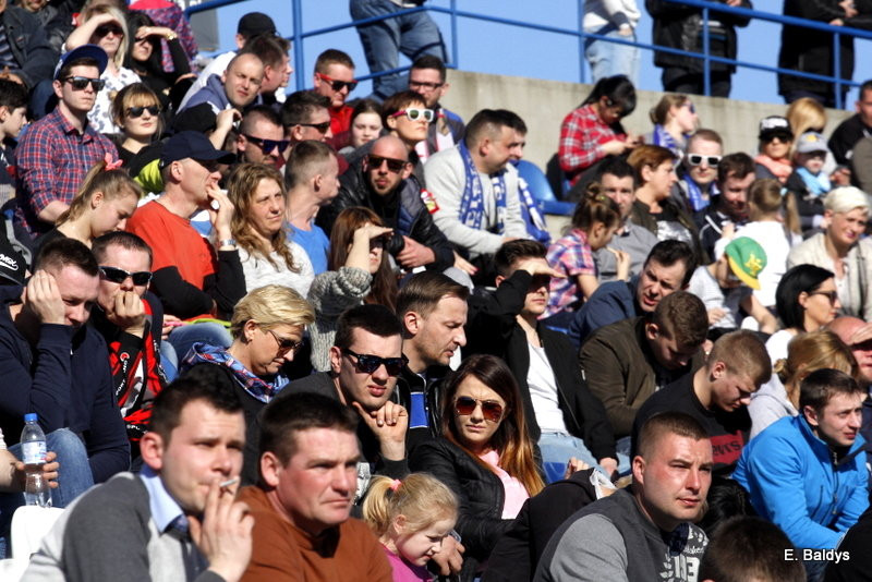 Kibice na sparingu z Grudziądzem (dużo zdjęć)