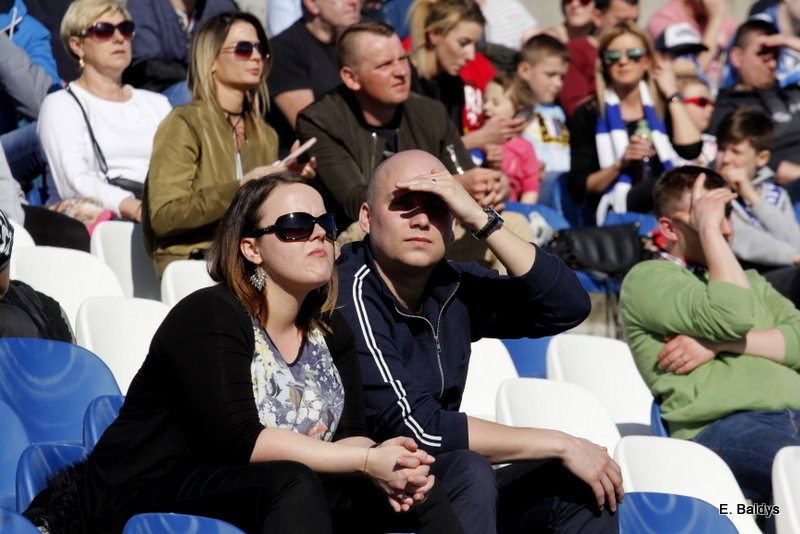 Kibice na sparingu z Grudziądzem (dużo zdjęć)